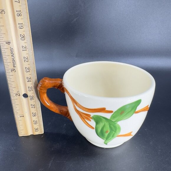 Vintage Franciscan Apple Pattern Cup Mug Stoneware USA Replacement Porcelain VTG - Picture 3 of 12